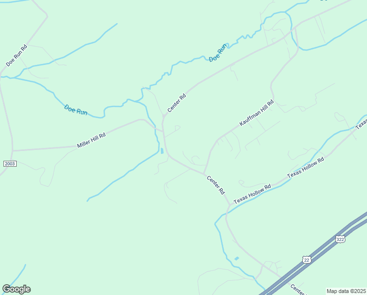 map of restaurants, bars, coffee shops, grocery stores, and more near 166 Burd Lane in Mifflintown