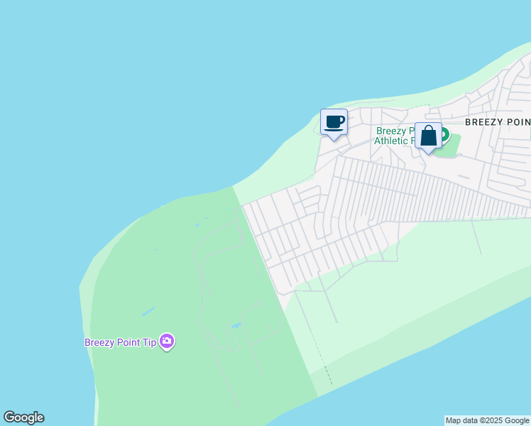 map of restaurants, bars, coffee shops, grocery stores, and more near 4 Beach 221st Street in Queens