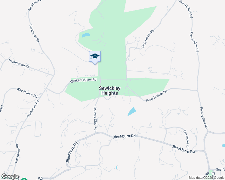 map of restaurants, bars, coffee shops, grocery stores, and more near in Sewickley Heights