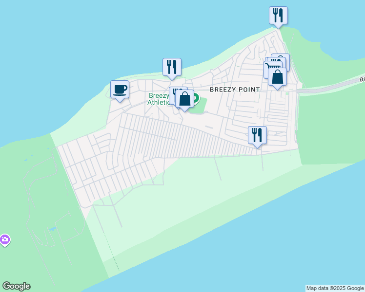 map of restaurants, bars, coffee shops, grocery stores, and more near 29 Kildare Walk in Queens