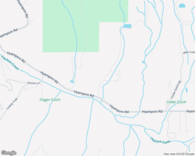 map of restaurants, bars, coffee shops, grocery stores, and more near 1506 Hyampom Road in Hayfork