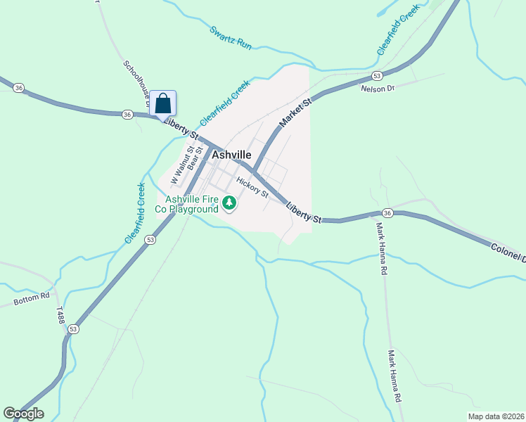 map of restaurants, bars, coffee shops, grocery stores, and more near 137 Deer Street in Ashville