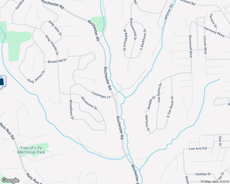 map of restaurants, bars, coffee shops, grocery stores, and more near 815 Village Drive in Pittsburgh