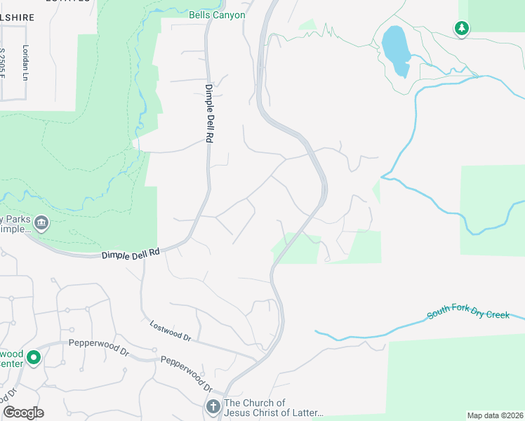 map of restaurants, bars, coffee shops, grocery stores, and more near 10667 Hidden Ridge Lane in Sandy