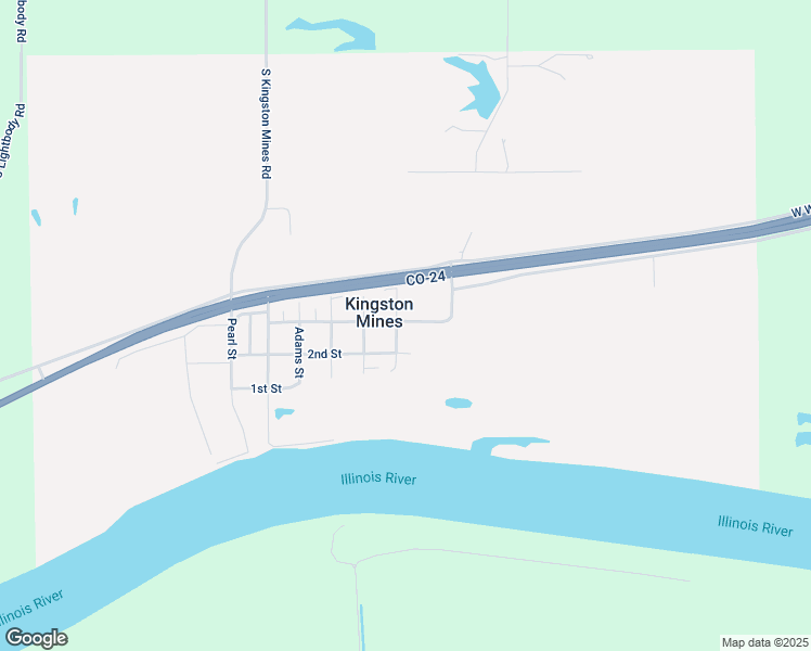 map of restaurants, bars, coffee shops, grocery stores, and more near 200 Monroe Street in Kingston Mines