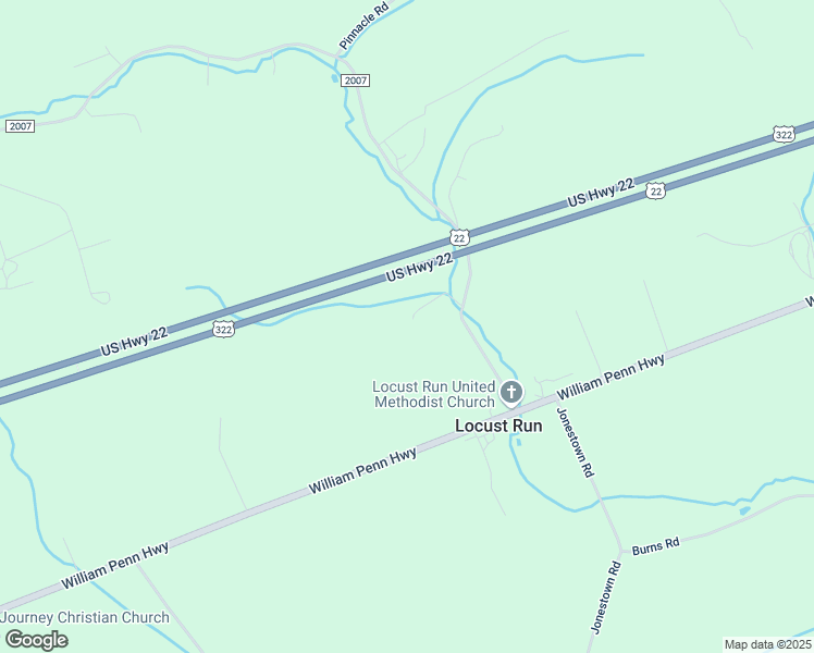 map of restaurants, bars, coffee shops, grocery stores, and more near 146 Myers Lane in Thompsontown