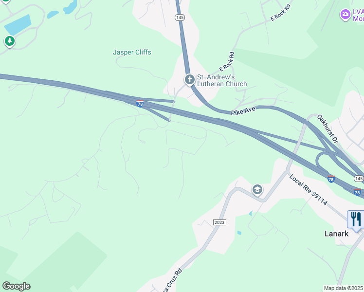 map of restaurants, bars, coffee shops, grocery stores, and more near 2723 Brentwood Drive in Coopersburg
