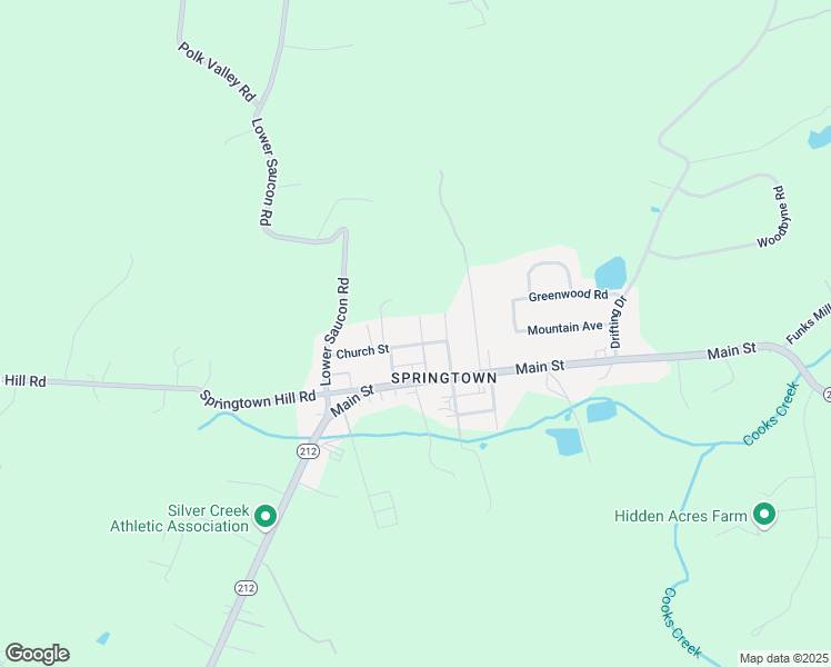 map of restaurants, bars, coffee shops, grocery stores, and more near 3155 Church Street in Bucks County