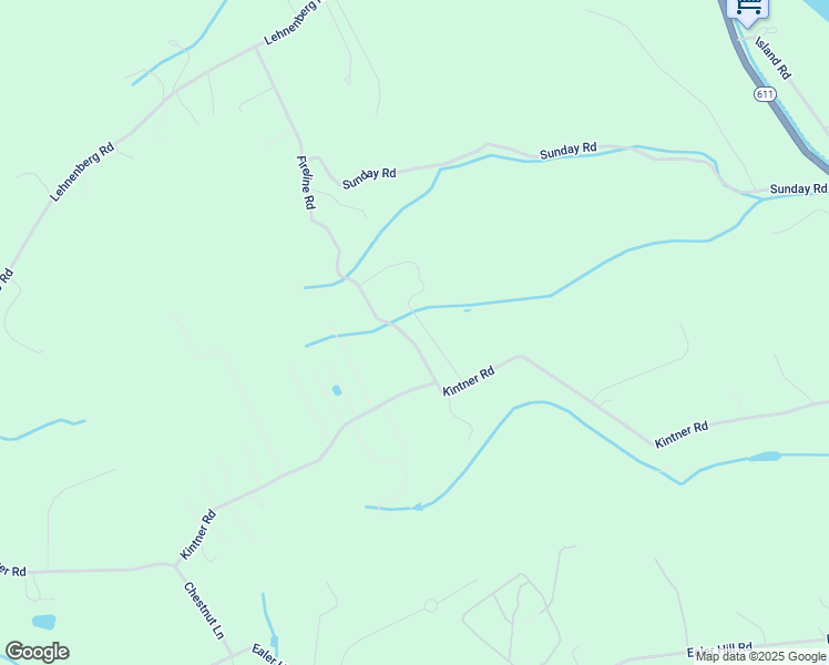 map of restaurants, bars, coffee shops, grocery stores, and more near 235 Fireline Road in Kintnersville