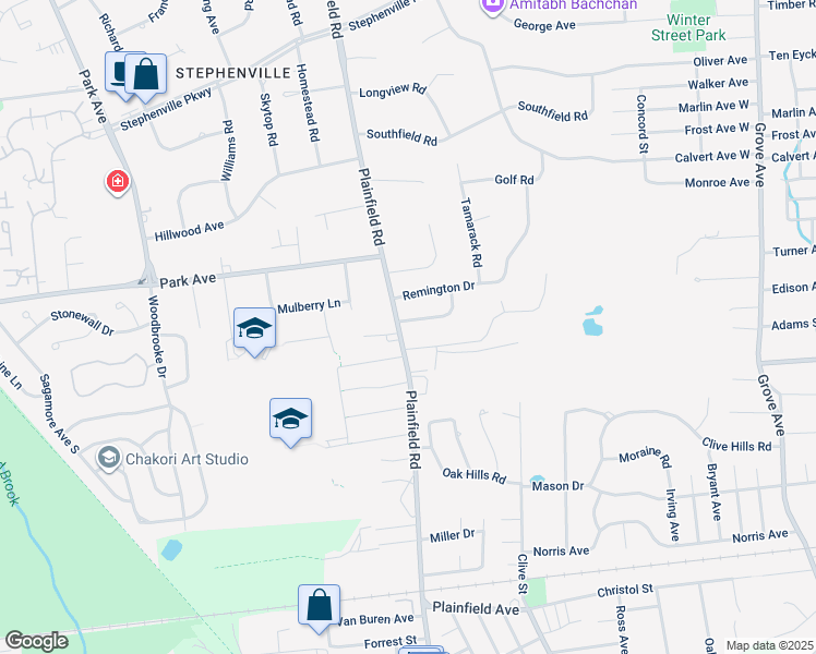 map of restaurants, bars, coffee shops, grocery stores, and more near 1 Fielding Place in Edison