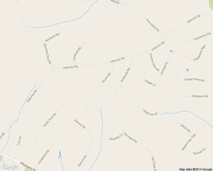 map of restaurants, bars, coffee shops, grocery stores, and more near 9 Shurts Road in Flemington