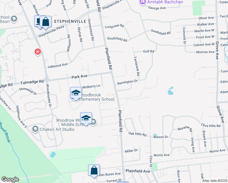 map of restaurants, bars, coffee shops, grocery stores, and more near 7 Edward Avenue in Edison