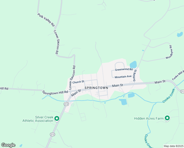 map of restaurants, bars, coffee shops, grocery stores, and more near 3155 Church Street in Bucks County
