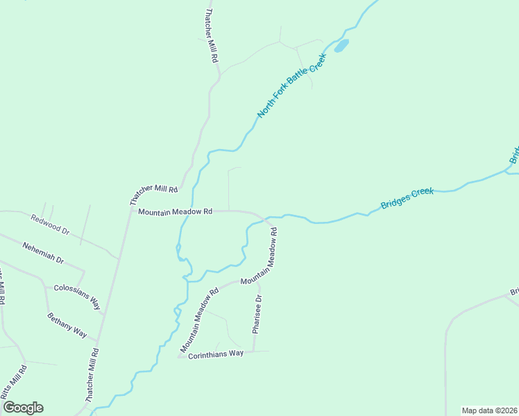 map of restaurants, bars, coffee shops, grocery stores, and more near 9371 Mountain Meadow Road in Shingletown