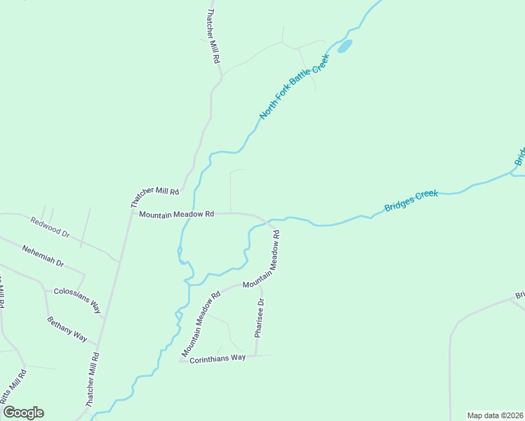 map of restaurants, bars, coffee shops, grocery stores, and more near 9371 Mountain Meadow Rd in Shingletown