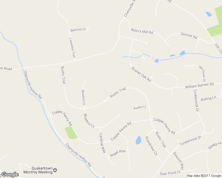 map of restaurants, bars, coffee shops, grocery stores, and more near 38 Rustic Trail in Flemington