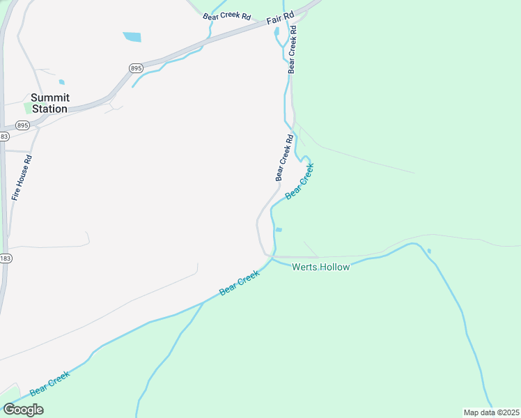 map of restaurants, bars, coffee shops, grocery stores, and more near 354 Bear Creek Road in Schuylkill Haven