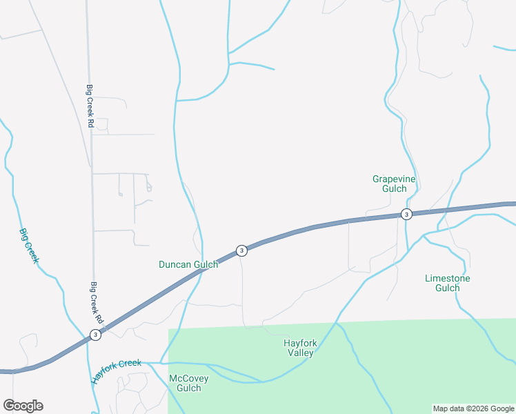 map of restaurants, bars, coffee shops, grocery stores, and more near 47 California 3 in Hayfork