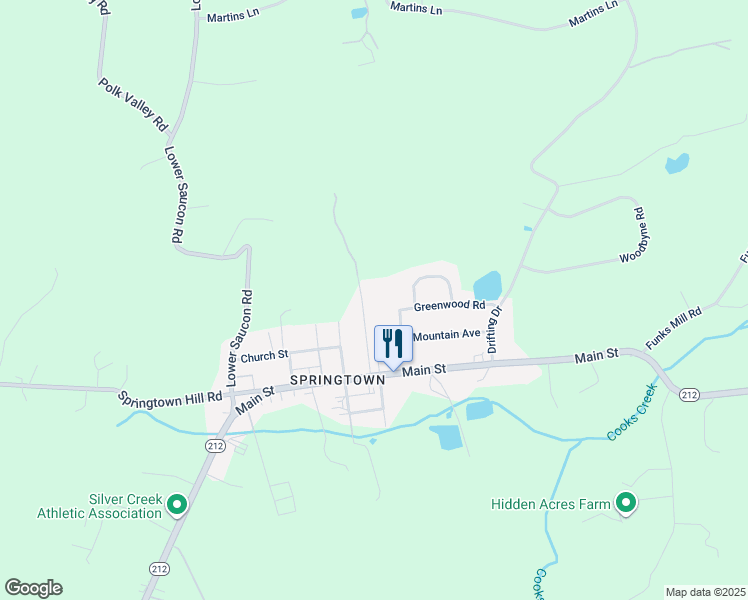 map of restaurants, bars, coffee shops, grocery stores, and more near 3071 New Hill Way in Bucks County