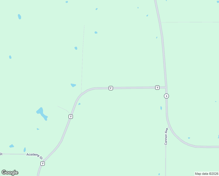 map of restaurants, bars, coffee shops, grocery stores, and more near State Highway V in Cainsville