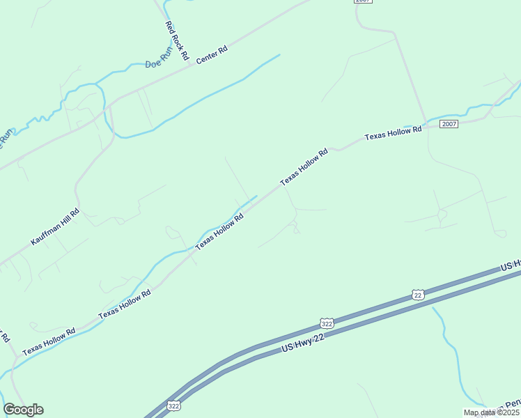 map of restaurants, bars, coffee shops, grocery stores, and more near 942 Texas Hollow Road in Mifflintown