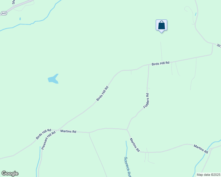 map of restaurants, bars, coffee shops, grocery stores, and more near 428 Birds Hill Road in Pine Grove