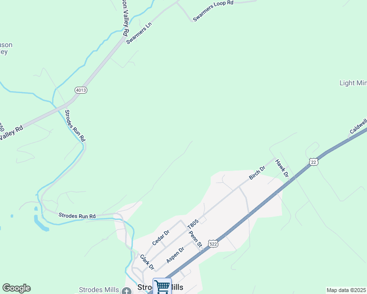 map of restaurants, bars, coffee shops, grocery stores, and more near 207 Squaw Hollow Road in Lewistown