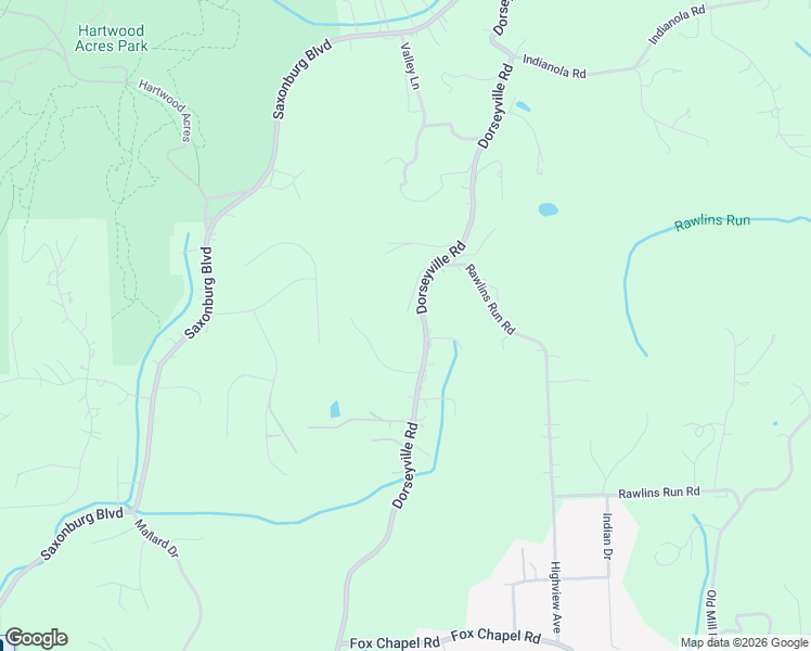 map of restaurants, bars, coffee shops, grocery stores, and more near 20 Highlander Drive in Pittsburgh