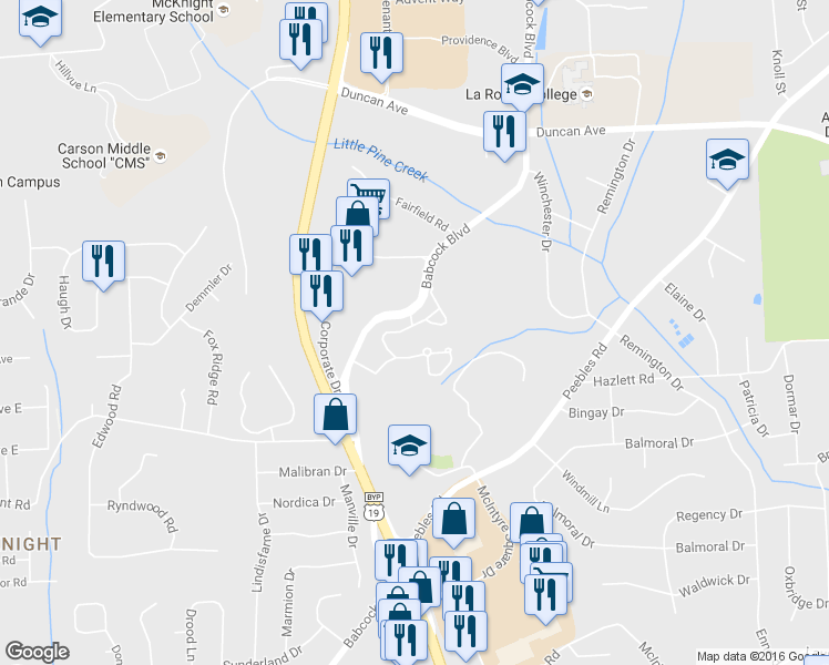map of restaurants, bars, coffee shops, grocery stores, and more near 911 Vincent Way in Pittsburgh
