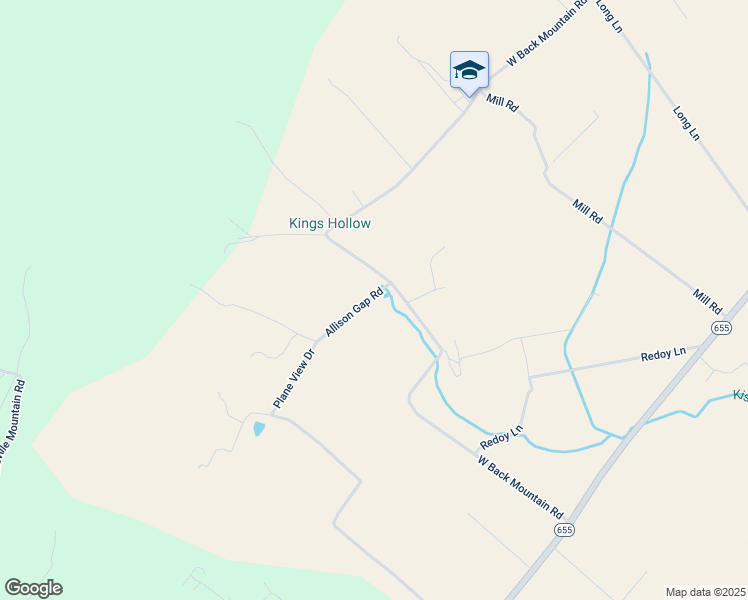 map of restaurants, bars, coffee shops, grocery stores, and more near 30 Allison Gap Road in Belleville
