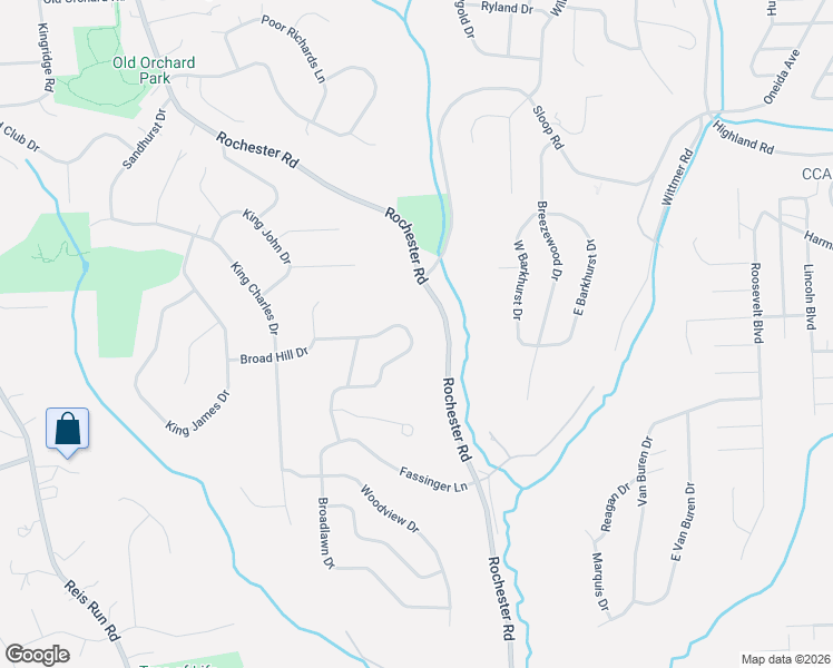 map of restaurants, bars, coffee shops, grocery stores, and more near 974 Broadmeadow Drive in Pittsburgh