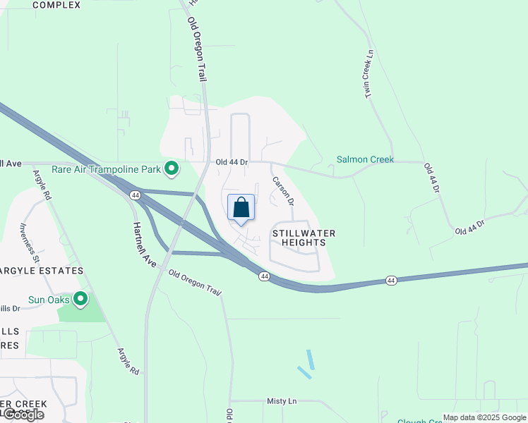 map of restaurants, bars, coffee shops, grocery stores, and more near 4200 Stonewalk Court in Redding