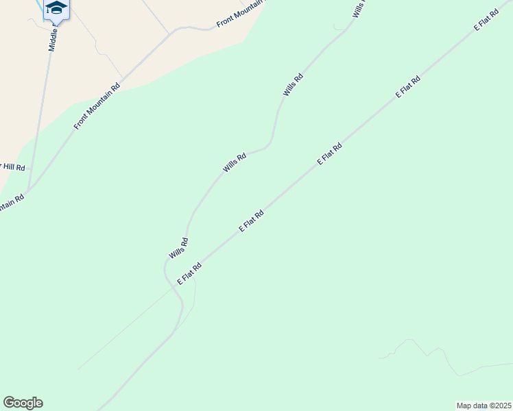 map of restaurants, bars, coffee shops, grocery stores, and more near 207 East Flat Road in Belleville
