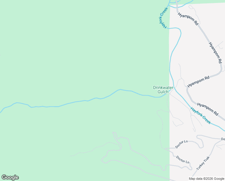 map of restaurants, bars, coffee shops, grocery stores, and more near 380 Phares Lane in Hayfork