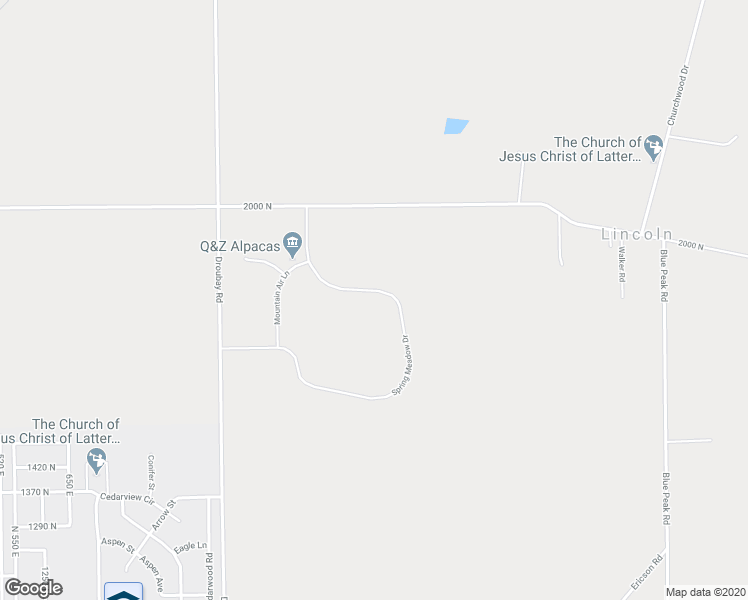 map of restaurants, bars, coffee shops, grocery stores, and more near 1815 Spring Meadow Drive in Tooele