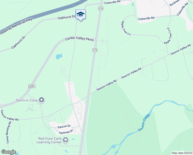 map of restaurants, bars, coffee shops, grocery stores, and more near 4574 Old Saucon Road in Fountain Hill