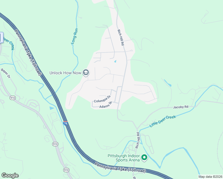 map of restaurants, bars, coffee shops, grocery stores, and more near 100 Columbia Drive in Cheswick