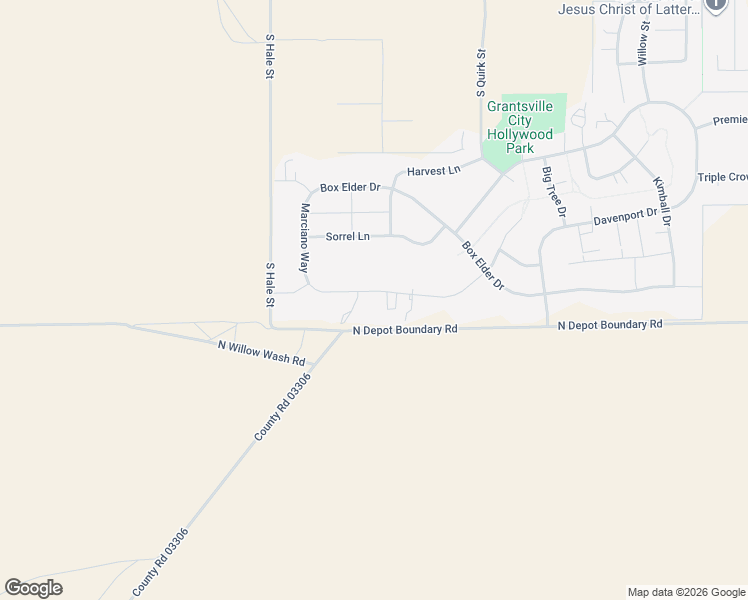 map of restaurants, bars, coffee shops, grocery stores, and more near 92 Marciano Way in Grantsville