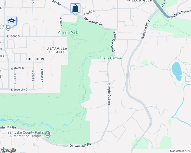 map of restaurants, bars, coffee shops, grocery stores, and more near in Salt Lake County