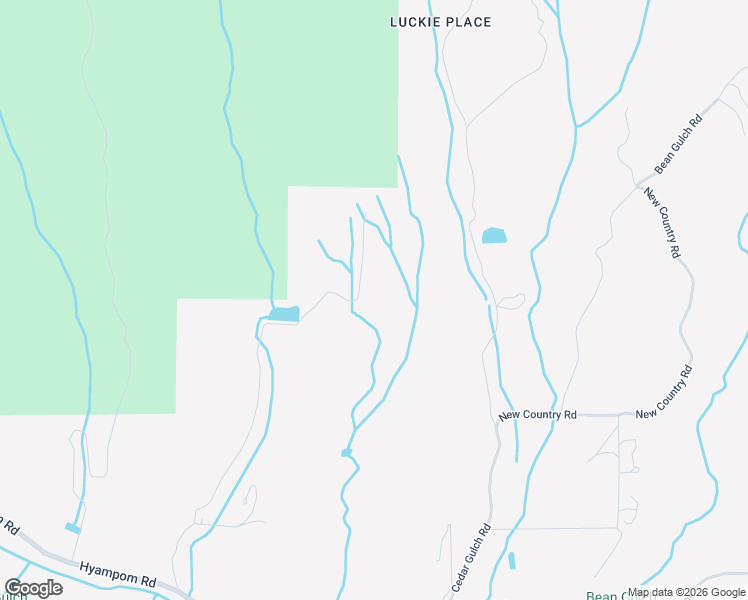 map of restaurants, bars, coffee shops, grocery stores, and more near New Country Road in Hayfork