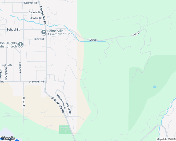 map of restaurants, bars, coffee shops, grocery stores, and more near 1783 Pineridge Drive in Fortuna