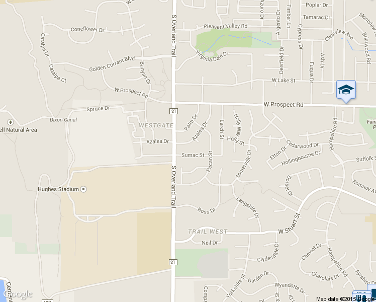 map of restaurants, bars, coffee shops, grocery stores, and more near 2924 Sumac Street in Fort Collins