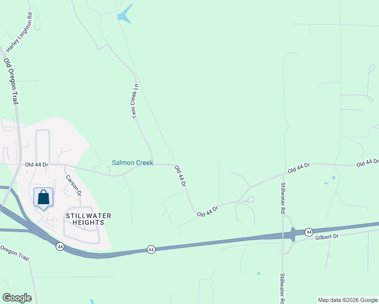 map of restaurants, bars, coffee shops, grocery stores, and more near 20728 Old 44 Drive in Redding