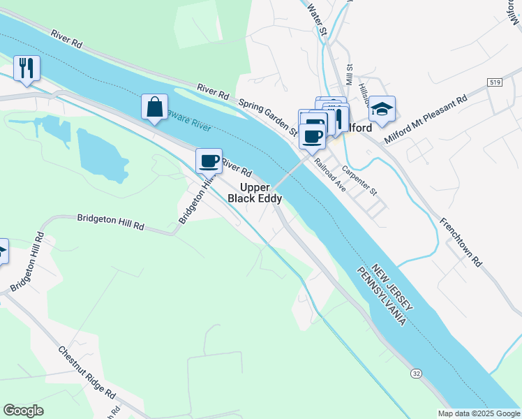 1711 Bridge Lane, Upper Black Eddy PA Walk Score