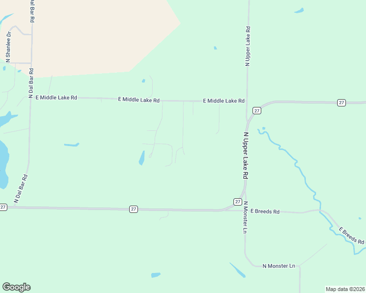 map of restaurants, bars, coffee shops, grocery stores, and more near 25700 North Venovich Road in Canton