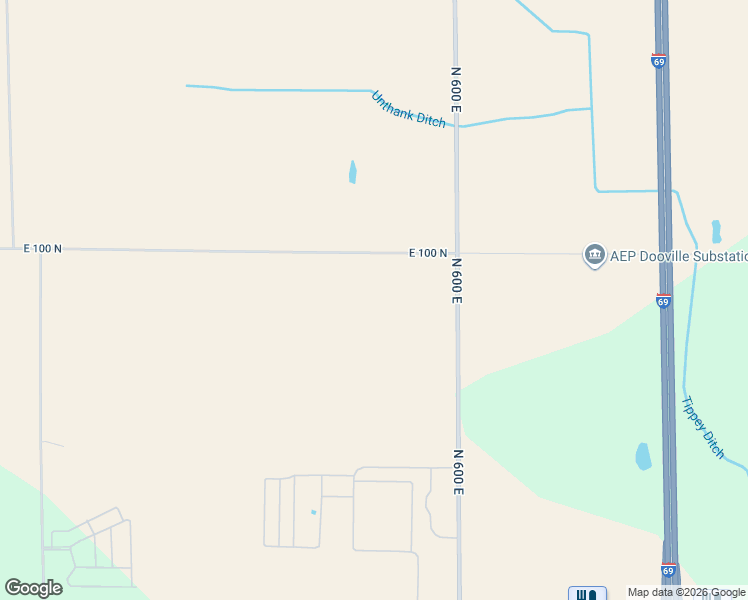 map of restaurants, bars, coffee shops, grocery stores, and more near 5180 East 100 North in Marion