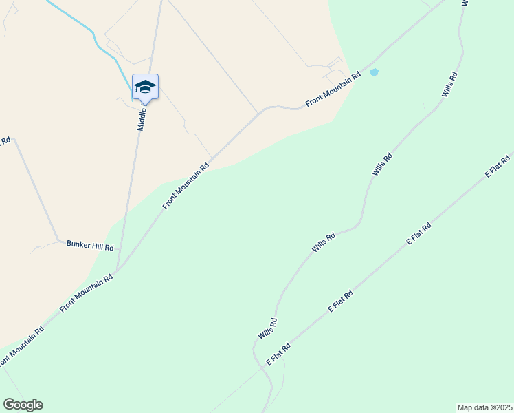 map of restaurants, bars, coffee shops, grocery stores, and more near 2828 Front Mountain Road in Belleville