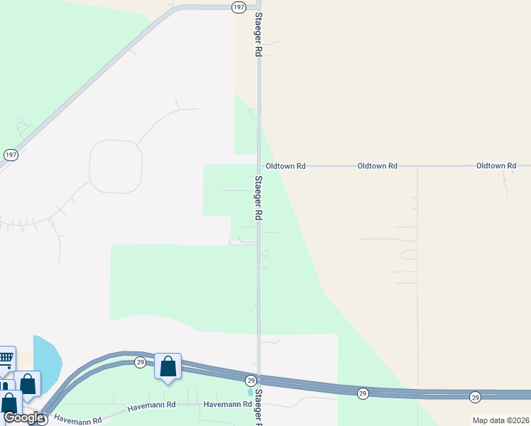 map of restaurants, bars, coffee shops, grocery stores, and more near 7422 Staeger Road in Celina