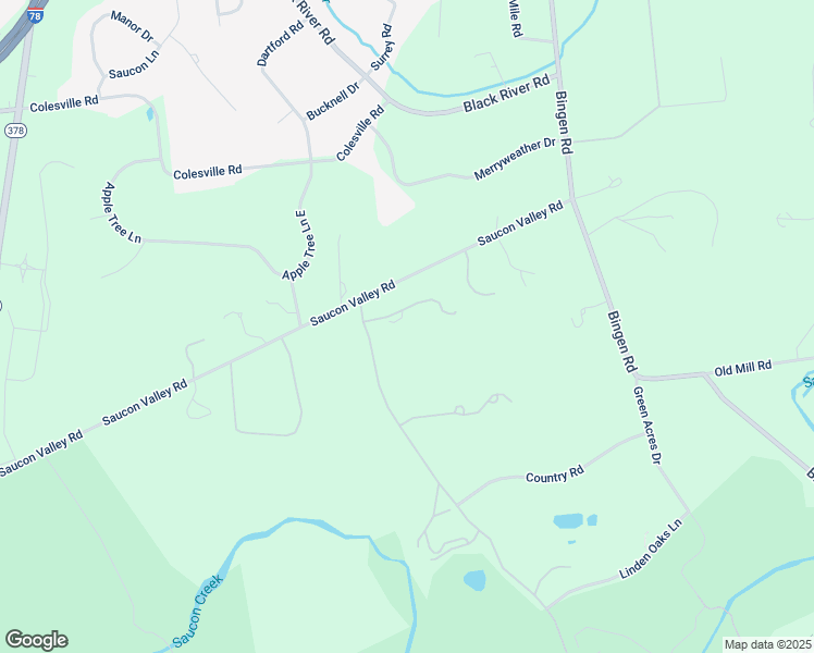 map of restaurants, bars, coffee shops, grocery stores, and more near 1586 Weyhill Circle in Bethlehem