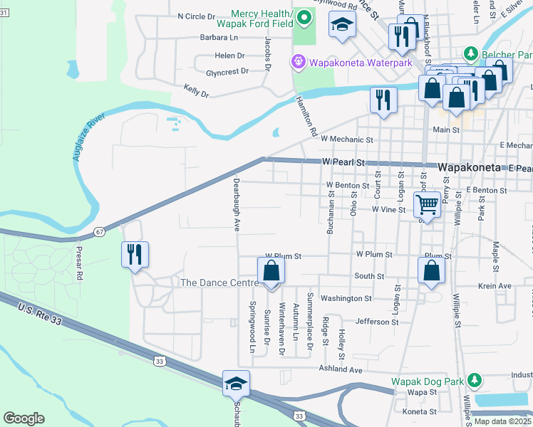 805 West Vine Street, OH Walk Score